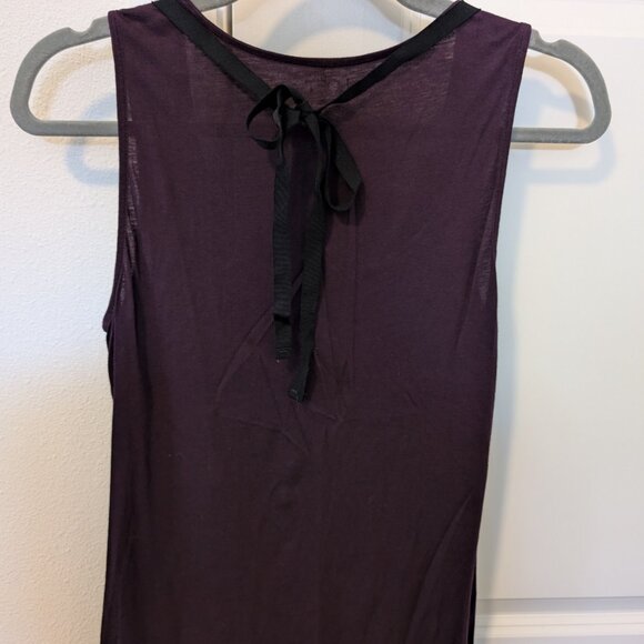 Plum LOFT Tank with Beading (Size S) - Picture 4 of 4